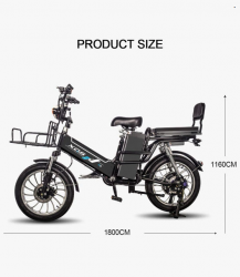 E-moped rozměry